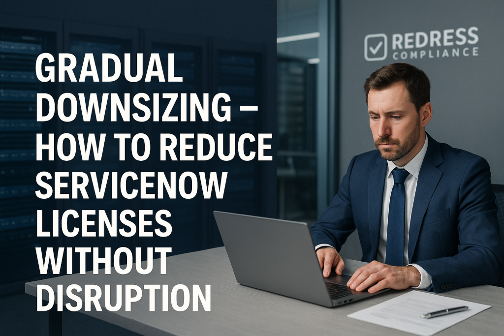 Gradual Downsizing – How to Reduce ServiceNow Licenses Without Disruption gradual downsizing – how to reduce servicenow licenses without disruption