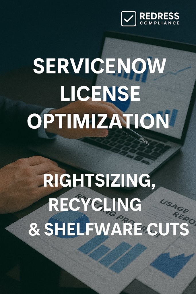 servicenow license optimization