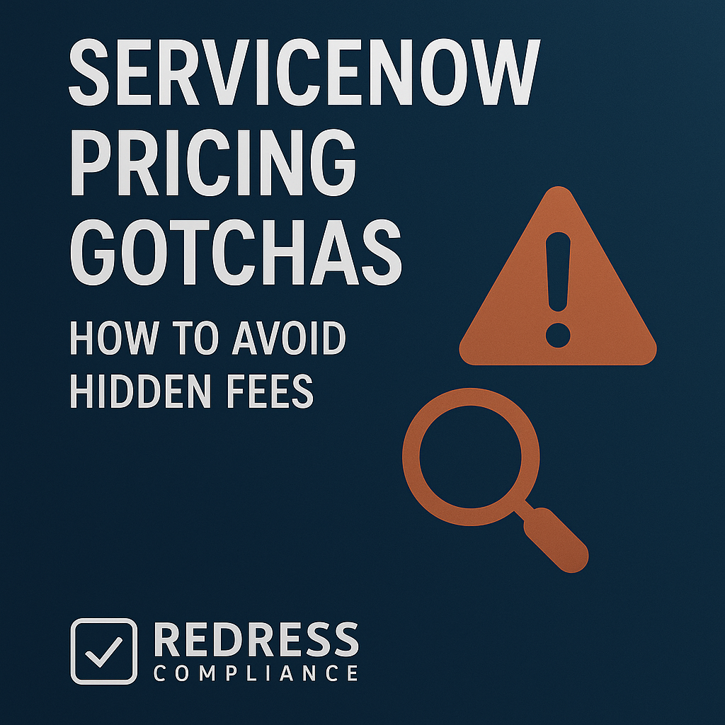 servicenow pricing gotchas