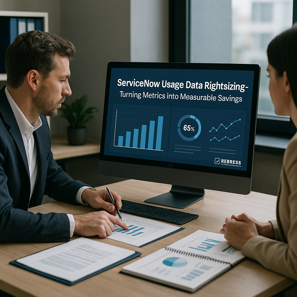 ServiceNow Usage Data Rightsizing – Turning Metrics into Measurable Savings servicenow usage data rightsizing – turning metrics into measurable savings